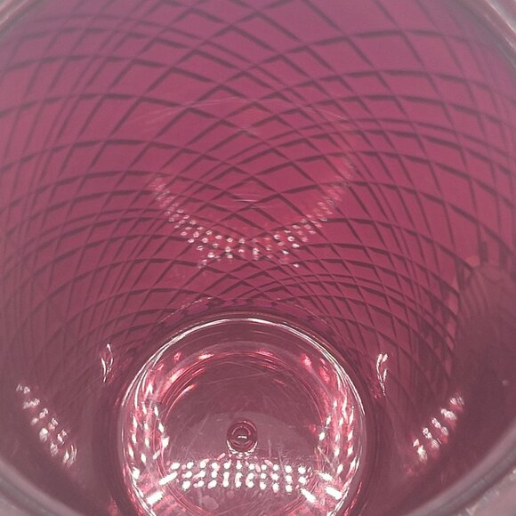 Starbucks Coffee Tumbler Jewel Tone Red Merlot No straw 2021 Holiday Diamond Tex - Picture 9 of 10